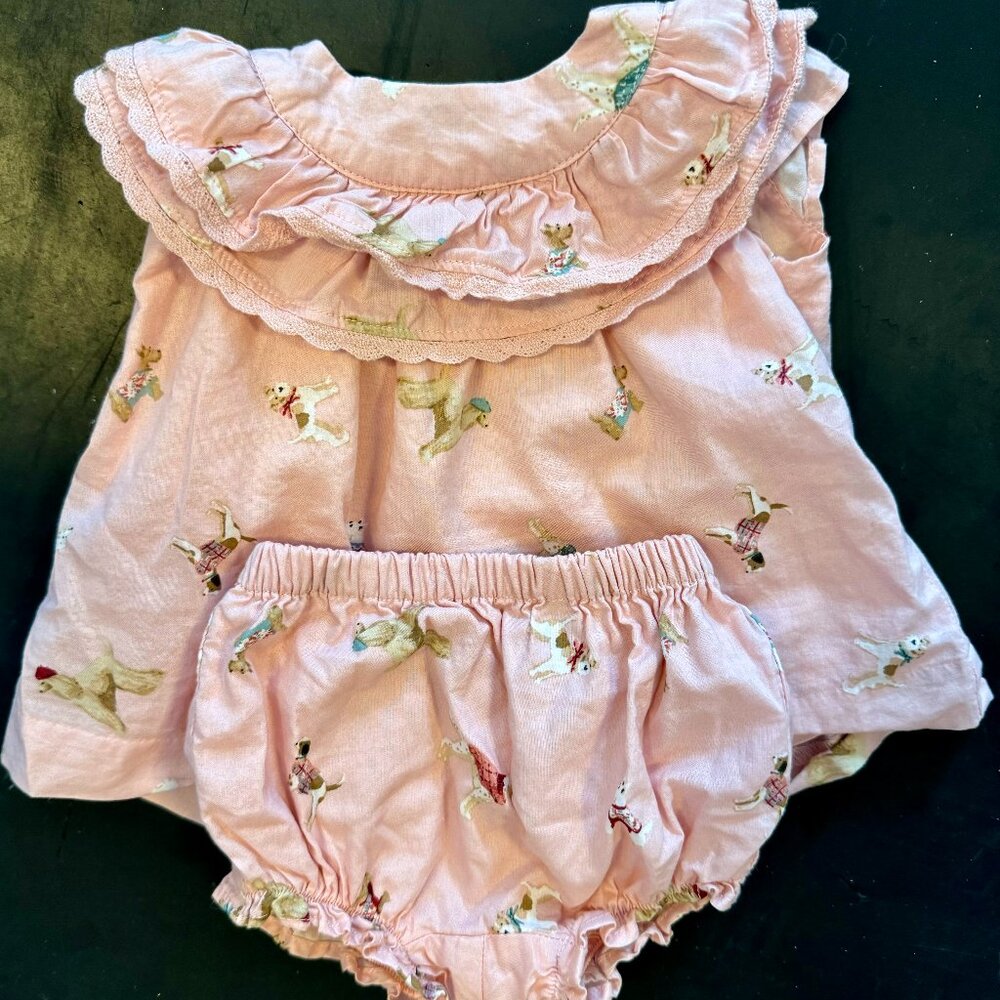 Janie and Jack adorable dress set for little girls